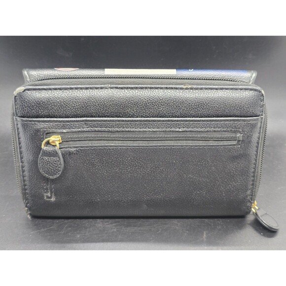 Bradford Exchange NY YANKEES Women’s Large Wallet Zip Snap Closure Clutch *Flaws - Picture 7 of 13